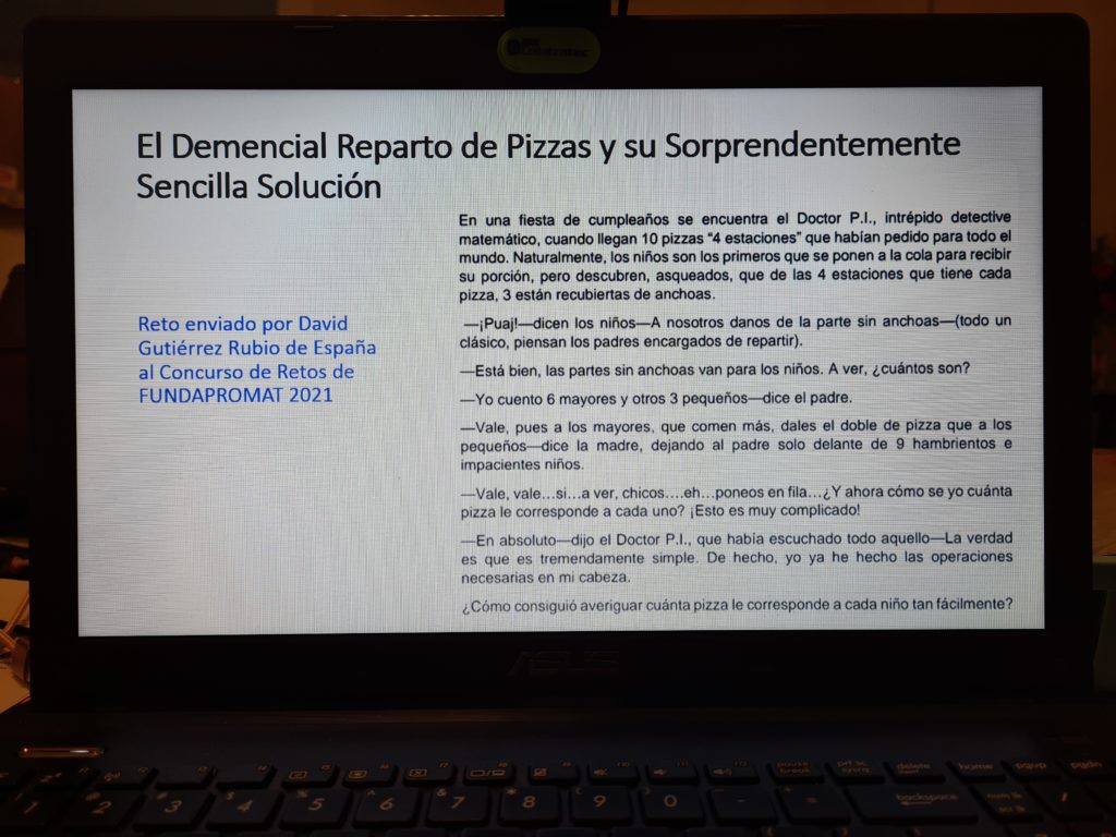 Décimo Séptimo MathsJam