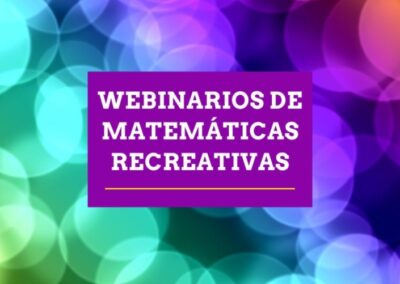 Webinarios de Matemáticas Recreativas