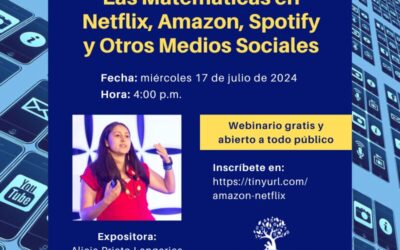Webinar on Math in Netflix, Amazon, Spotify and Other Social Media