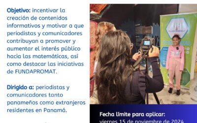 Concurso al Periodista Destacado de FUNDAPROMAT 2024