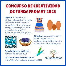 Concurso de Creatividad de FUNDAPROMAT 2025