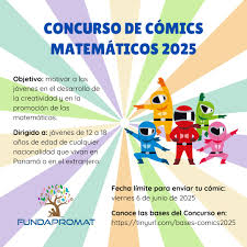 Concurso de Cómics Matemáticos de FUNDAPROMAT 2025