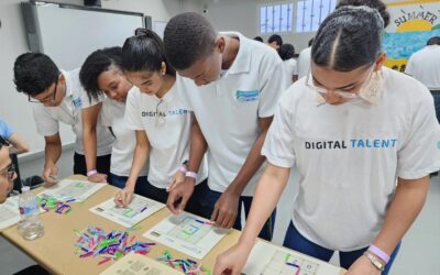 Math Party in the Superate Center in San Miguelito of the Alberto Motta Foundation