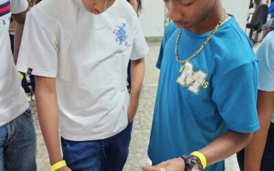 Math Party in the Superate Center in Colon of the Alberto Motta Foundation