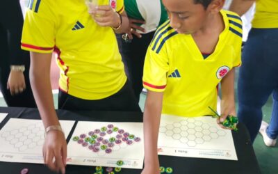 FUNDAPROMAT Stand at the Colombian National Party