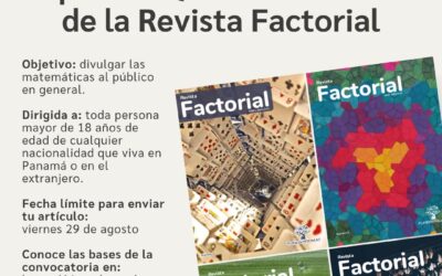 Convocatoria de Artículos para el Quinto Número de la Revista Factorial